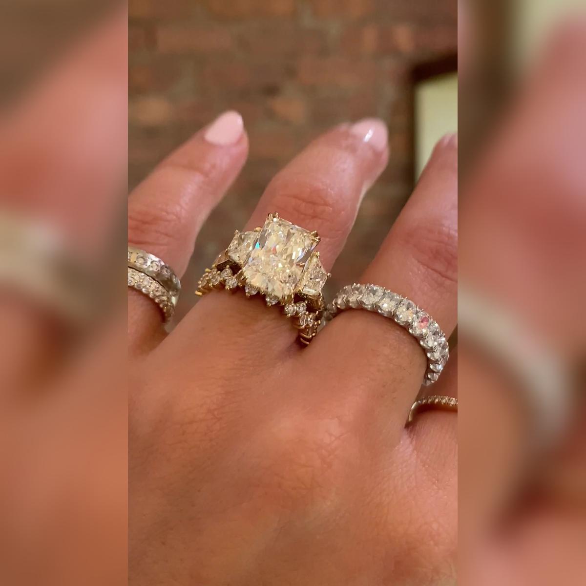 Evangeline Radiant Wedding Band Pairings