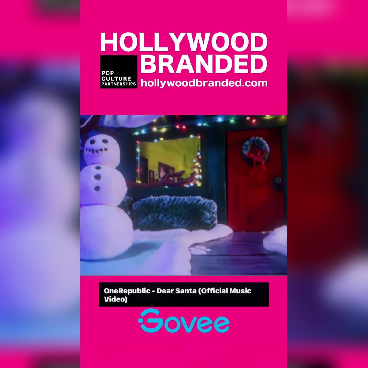 Govee x One Republic Dear Santa Social Post