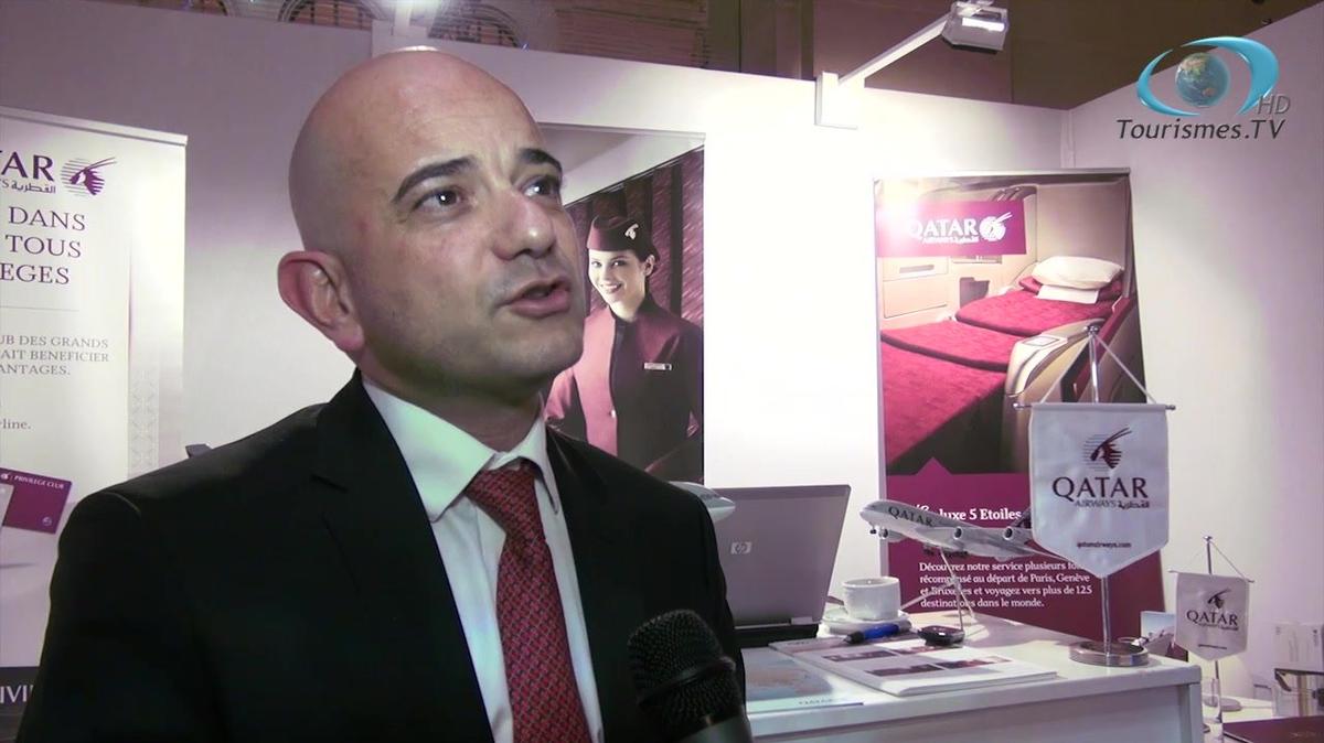 Interview d&#39;Eric Didier, Qatar Airways