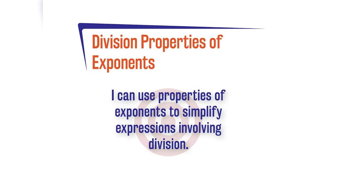 CoreSP 3.8.2 Division Properties of Exponents