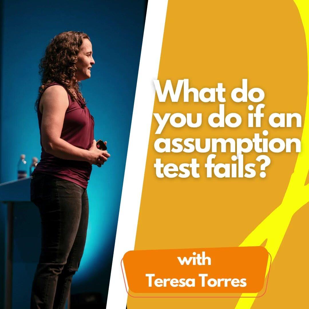 What do you do if an assumption test fails?