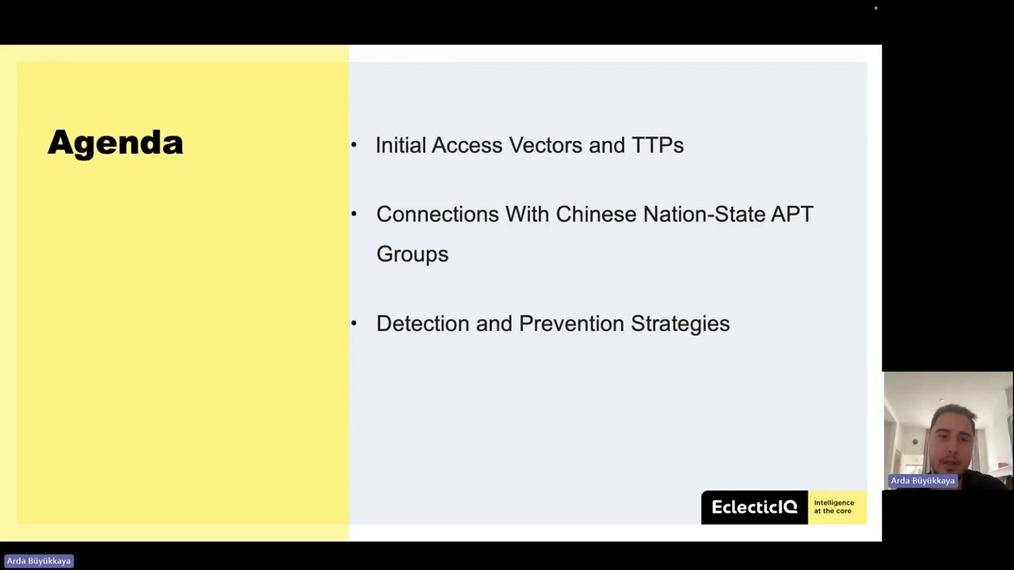 EclecticIQ Threat Brief - Chinese State-Sponsored Cyber Espionage Activity Targeting Semiconductor Industry