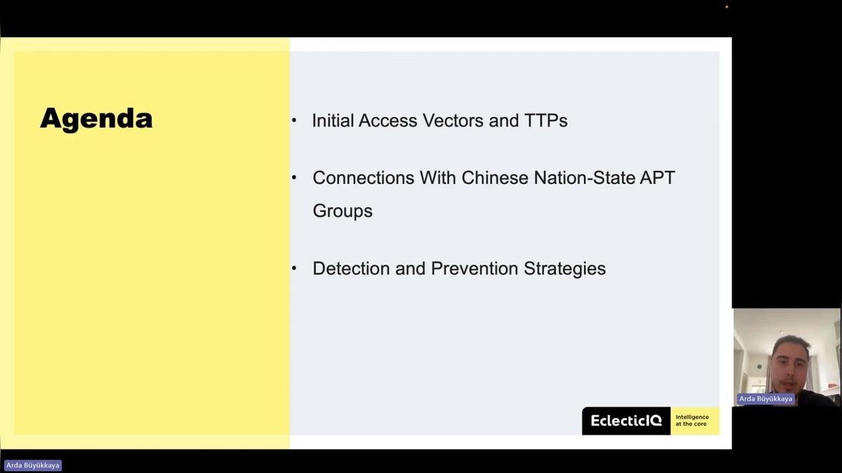 EclecticIQ Threat Brief - Chinese State-Sponsored Cyber Espionage Activity Targeting Semiconductor Industry