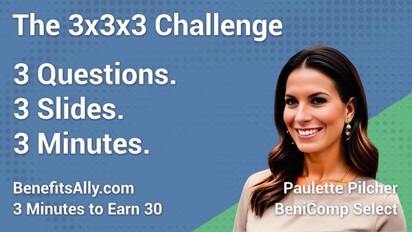 BeniComp Select - 3x3x3 Challenge with Paulette Pilcher