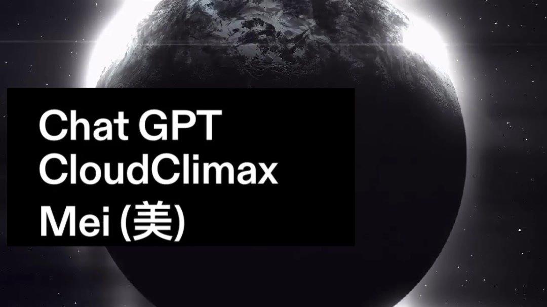 Cloud Climax Presents Mei ChatGPT Robot Companion
