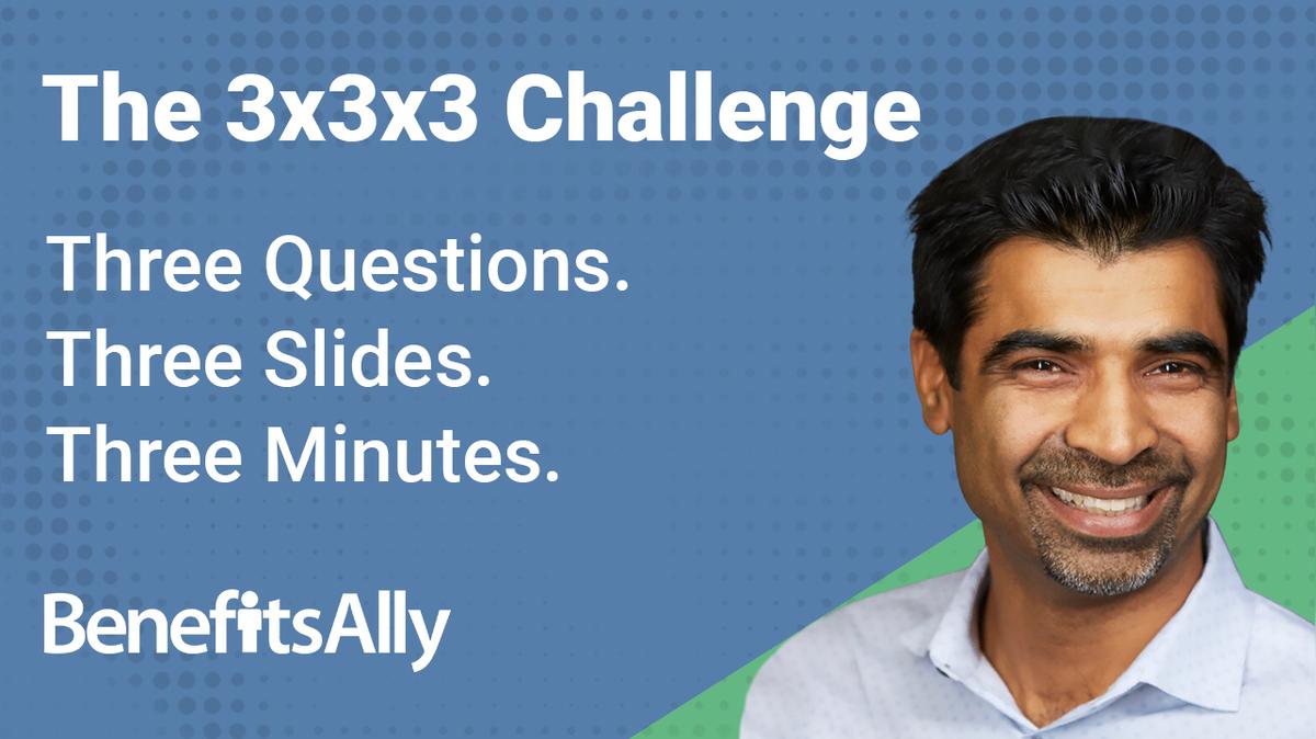 zakipoint Health - 3x3x3 Challenge with Ramesh Kumar