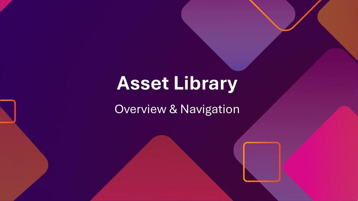 Asset Library