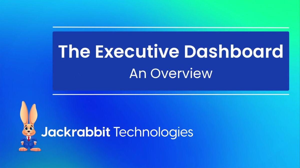 The Executive Dashboard - An Overview