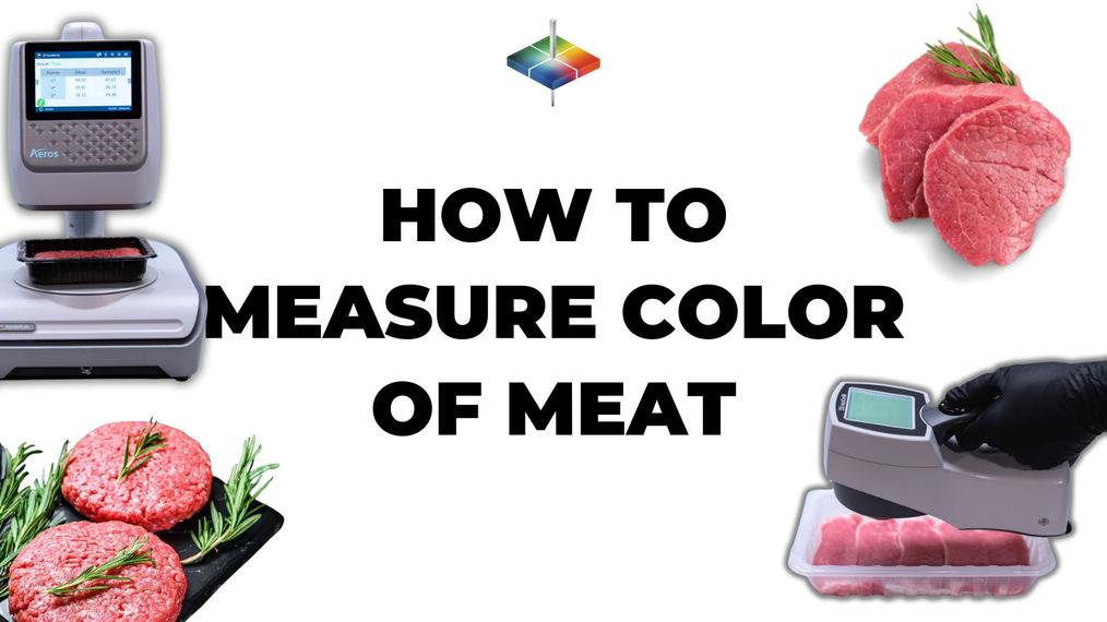 How to measure color of Meat