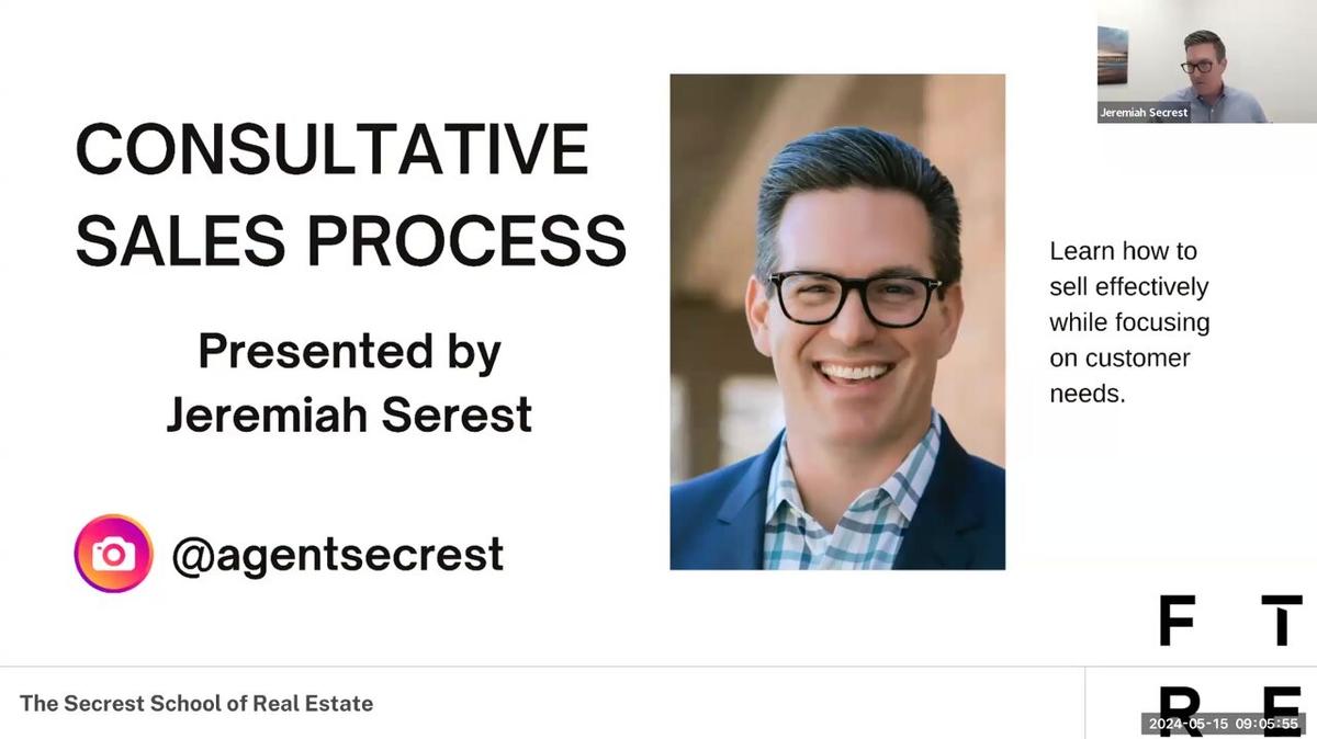 Consultations & Mastering the Appointment w/ Jeremiah Secrest (5.15.2024)