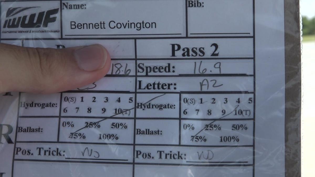 Bennett Covington IB Round 1 Pass 2