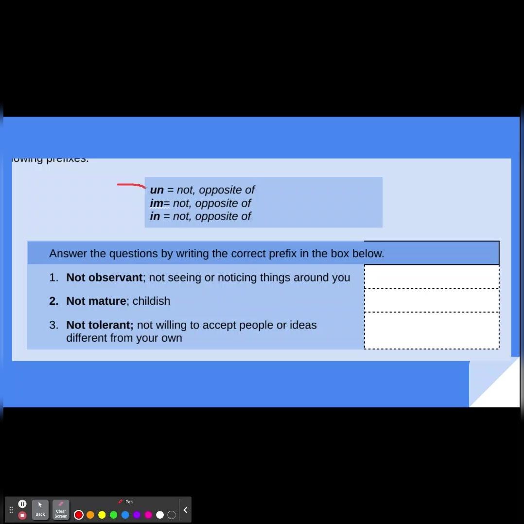Rewards Lesson 12: Activity I