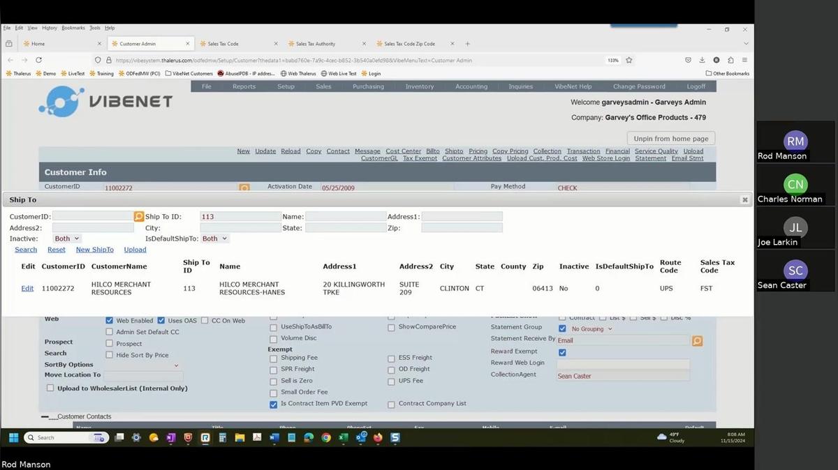 Garveys Sales Tax and FST