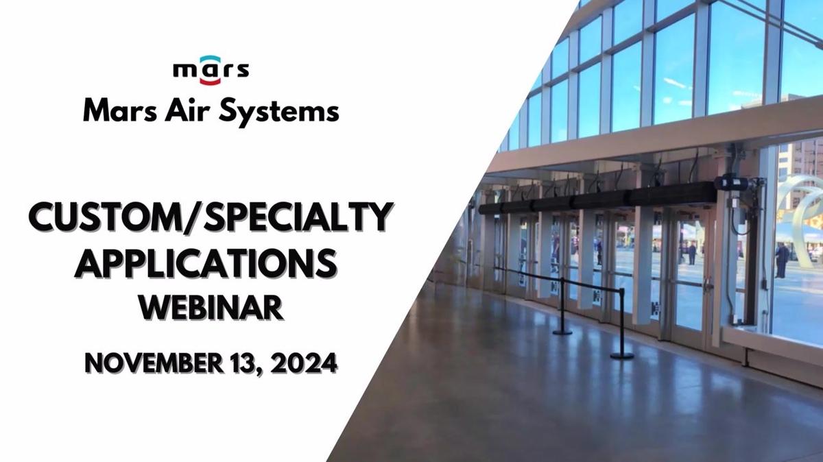 11-13-24 Custom and Specialty Applications