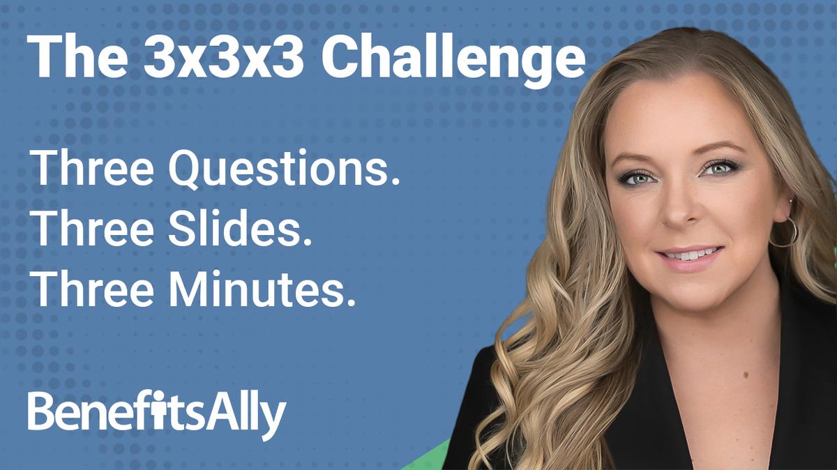 Sunny Day Fund - 3x3x3 Challenge With Rachel Fox