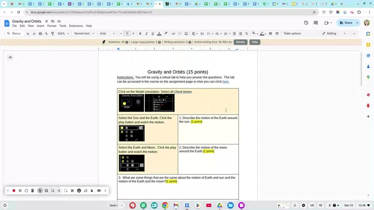 PHYSICS Gravity and Orbits (1)