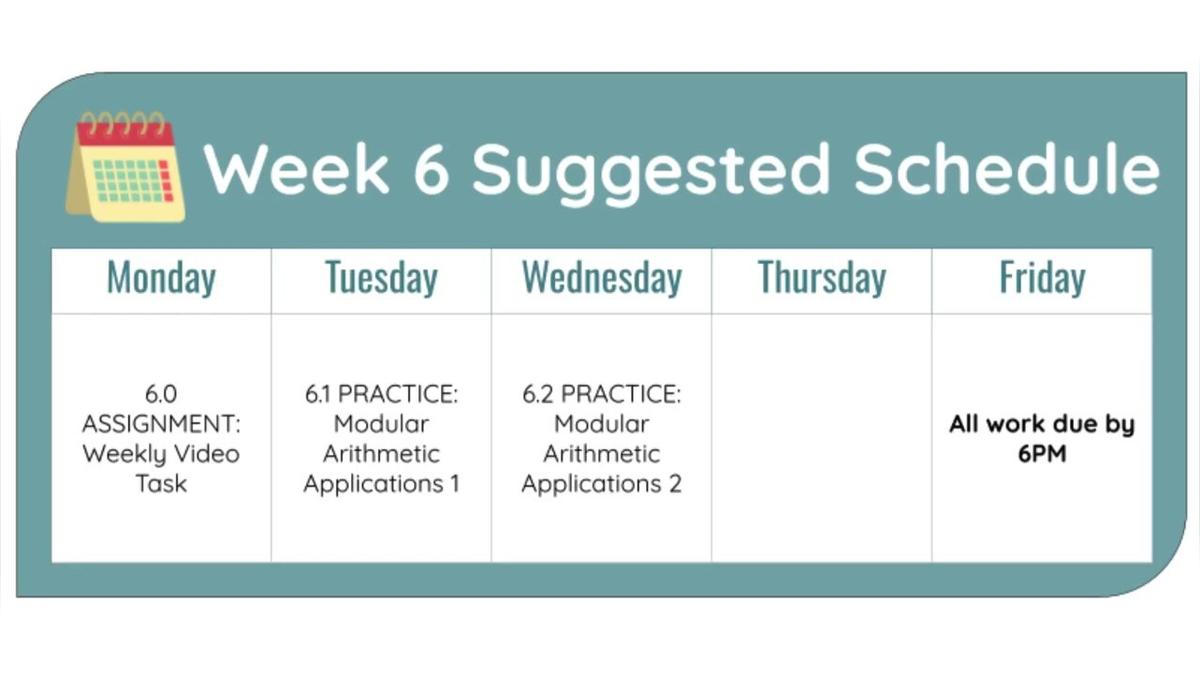 2425 Modern Math - WV - Q2W6