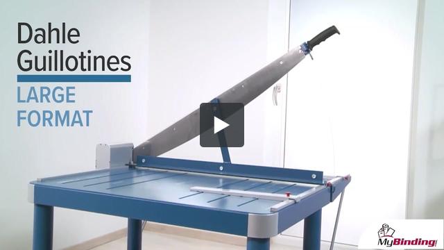 Dahle Guillotines Large Format Demo Video