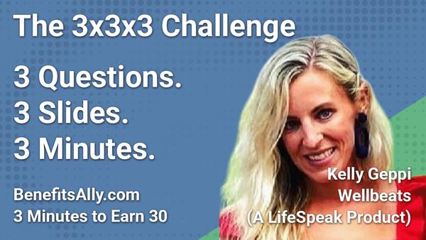 Wellbeats (A LifeSpeak Product) - 3x3x3 Challenge With Kelly Geppi