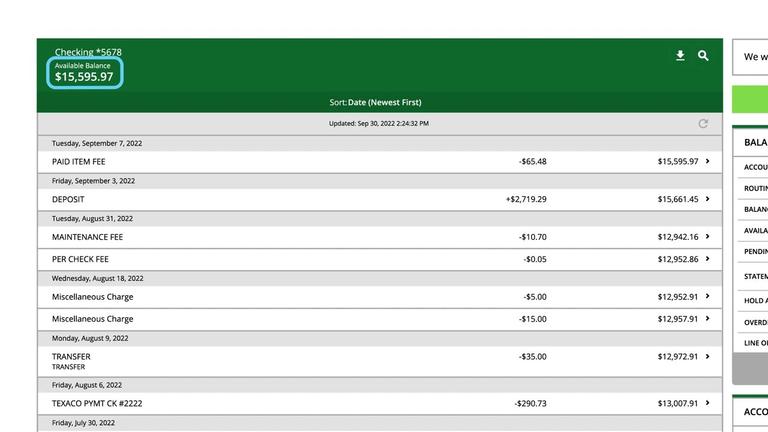 Account Details