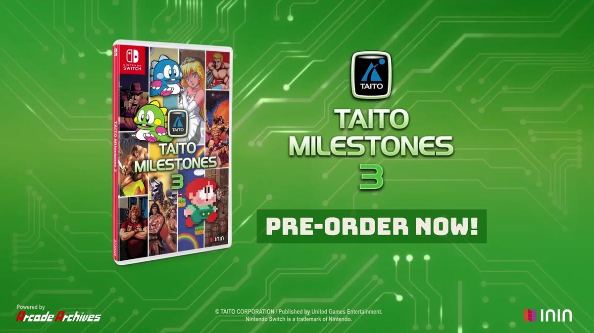 Taito Milestones 3