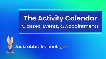 The Activity Calendar - Classes, Events &amp; Appointments