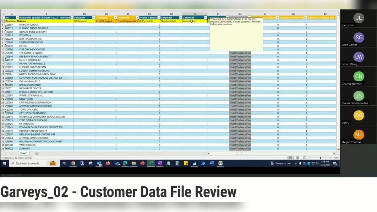 zz - ShipTo Bill To - Customer File