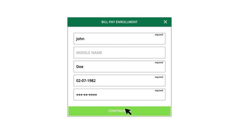Move Money - Bill Pay Enrollment &amp; Payments
