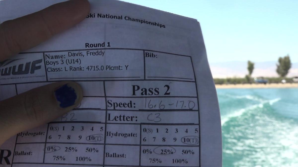 Freddy Davis B3 Round 1 Pass 1