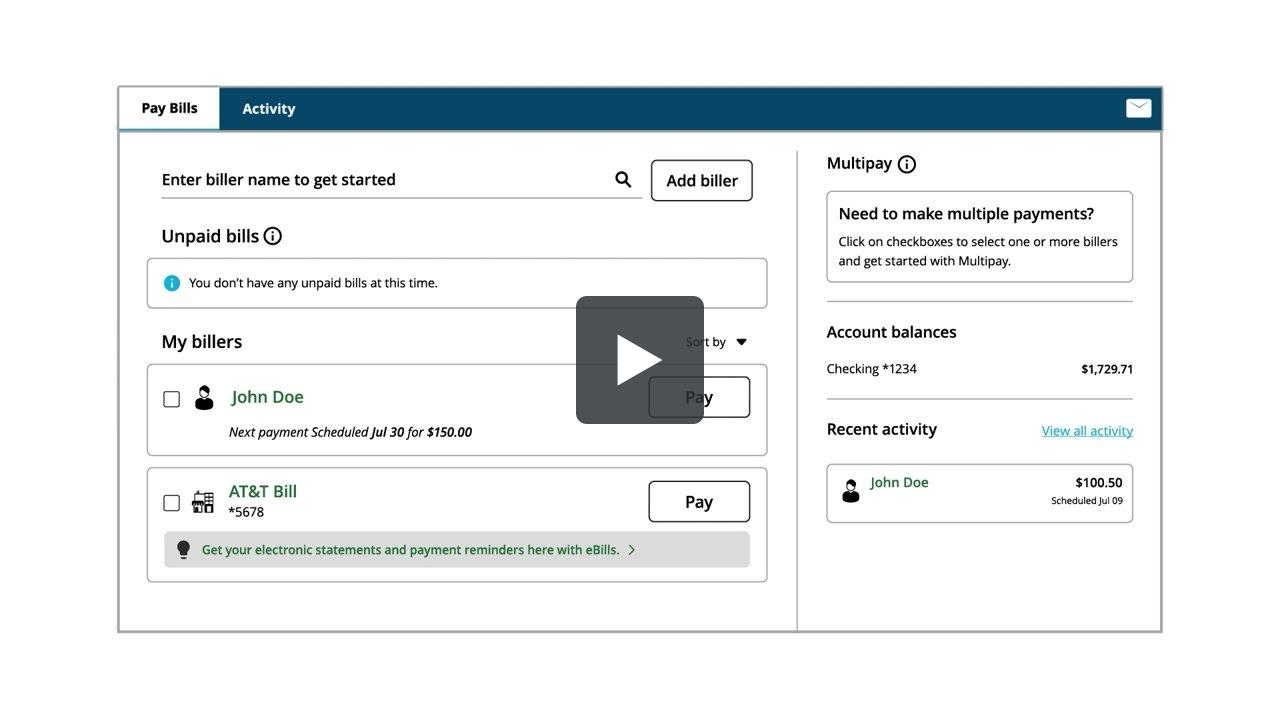 Bell Bank: Bill Pay