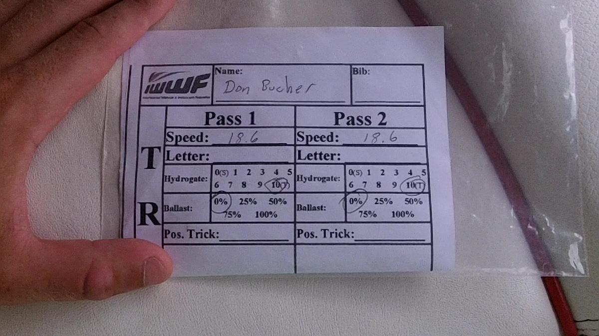 Don Bucher M9 Round 2 Pass 1