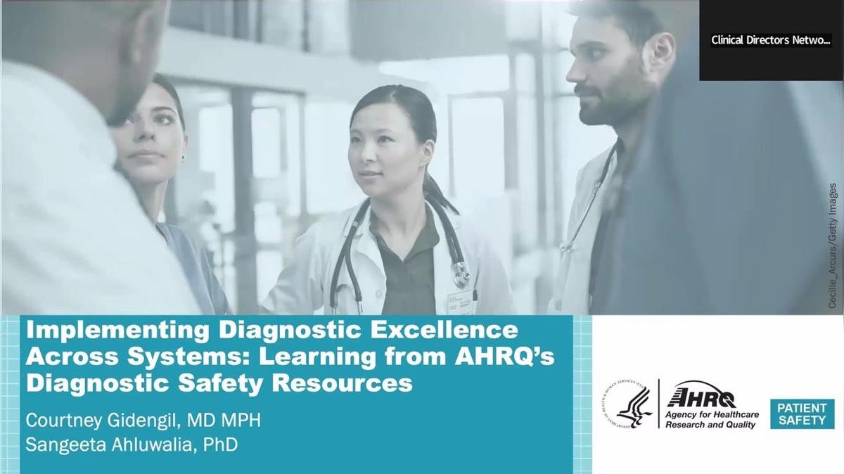 Implementing Diagnostic Excellence Across Systems (IDEAS) Project: ﻿An Opportunity to Improve Care