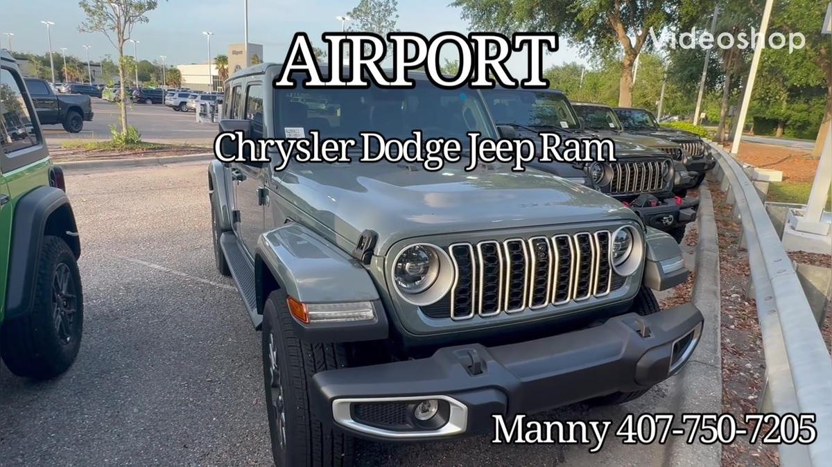 Taylor&#39;s Wrangler by Manny/AirportCDJR 407-750-7205