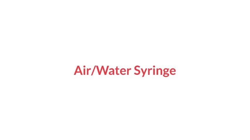 Air and Water Syringe - LCD Touch Control Panel