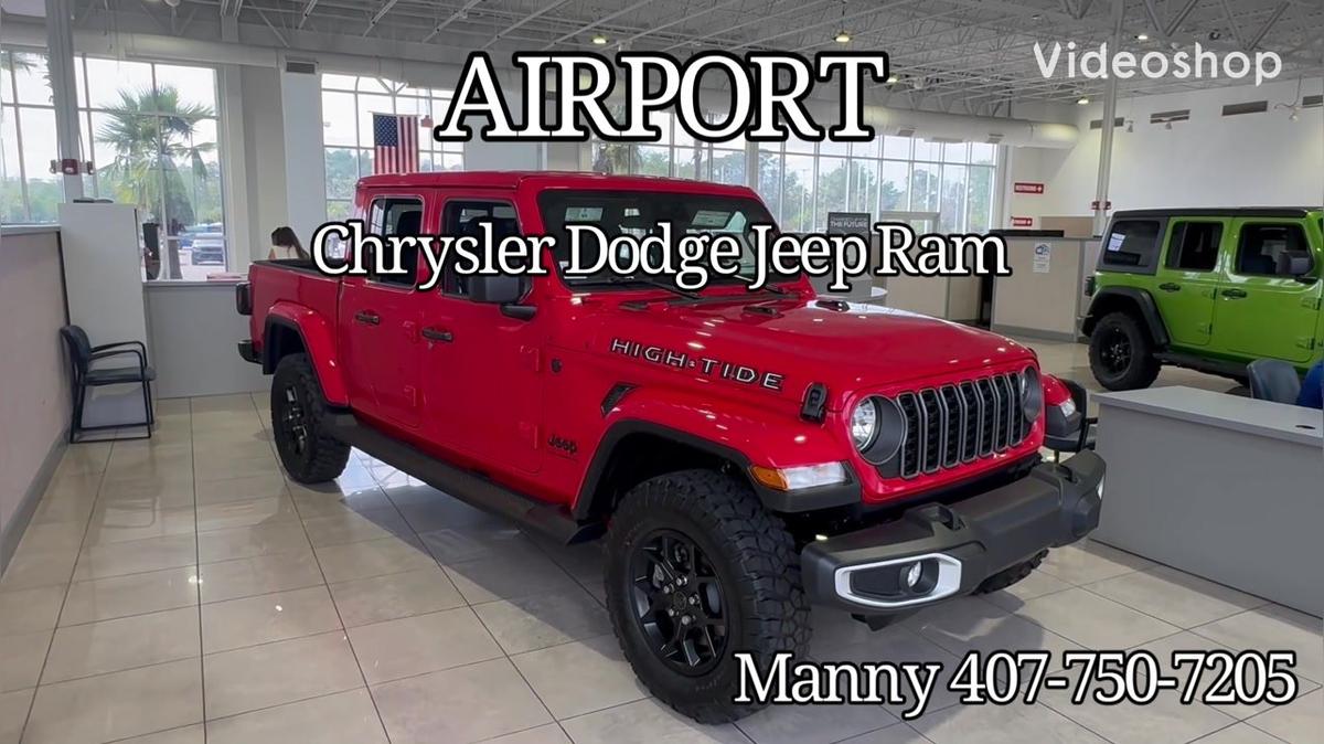 Jeep Gladiator by Manny/AirportCDJR 407-750-7205