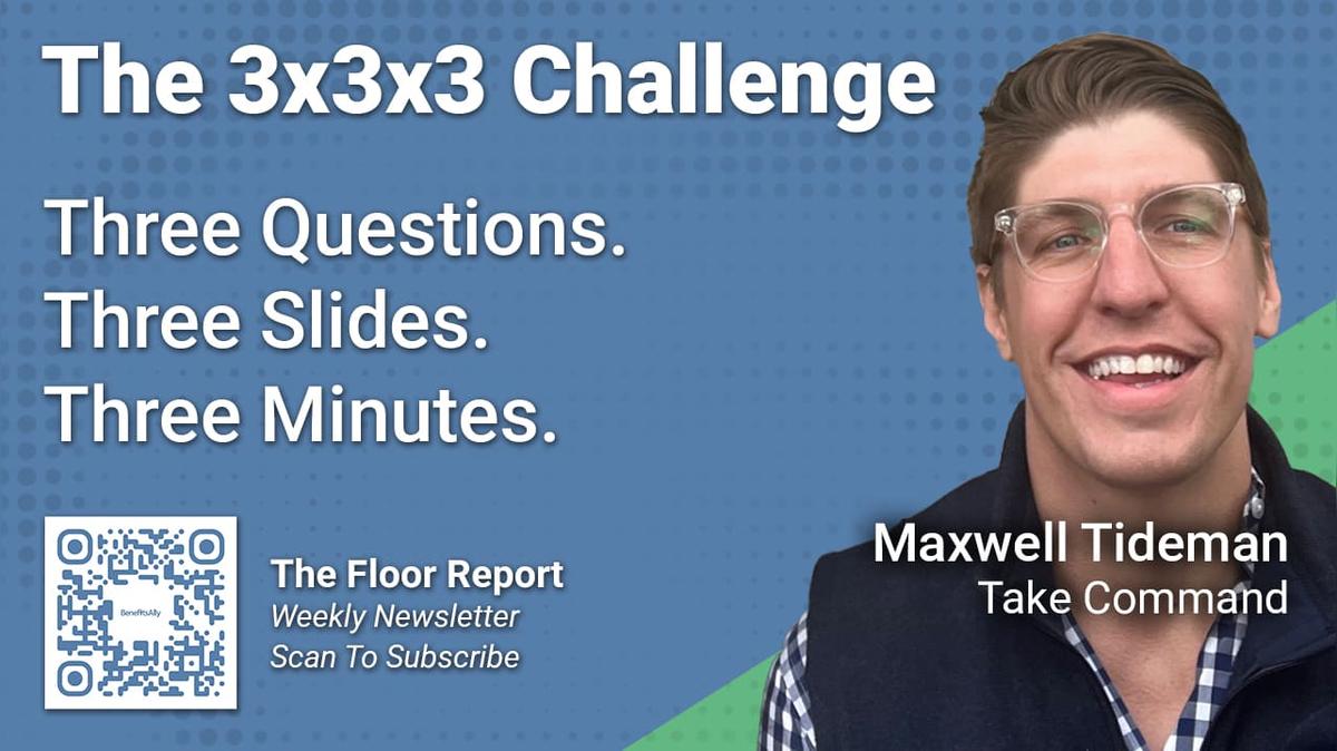 Take Command - 3x3x3 Challenge With Maxwell Tideman