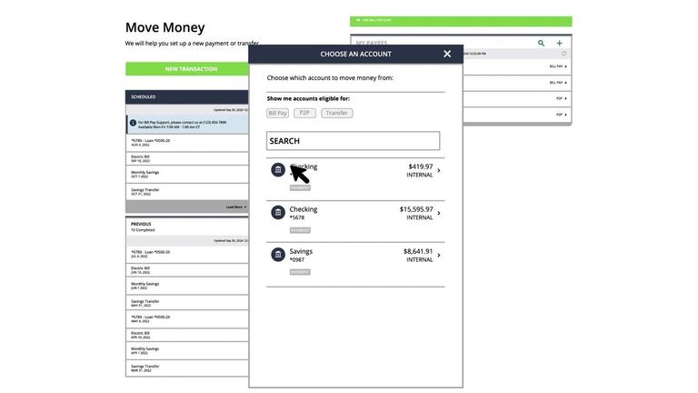 Move Money - Transferring Money Between Your Accounts