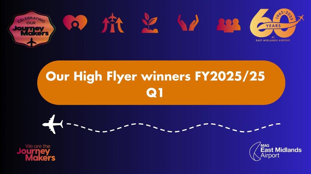 Our High Flyer winners FY202525 Q1