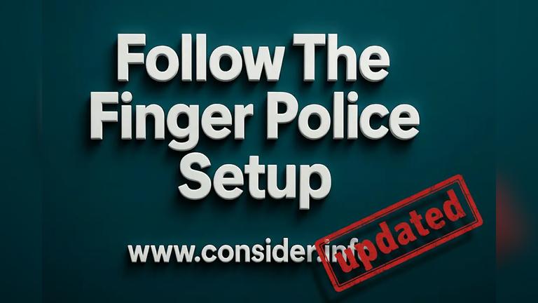 Follow The Finger {updated}
