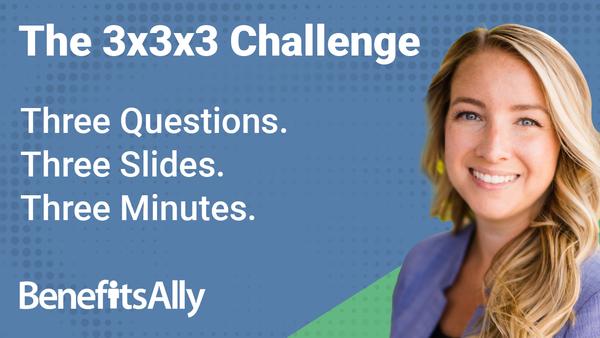 PERKY - 3x3x3 Challenge with Samantha Saxby