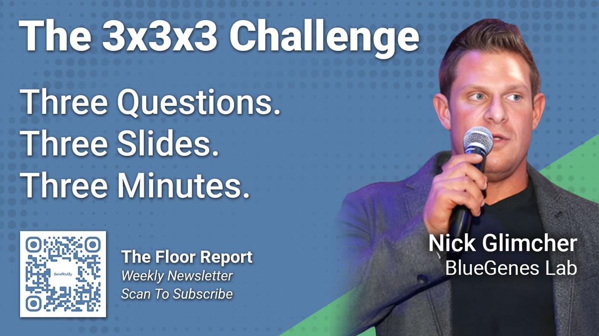 BlueGenes - 3x3x3 Challenge with Nick Glimcher