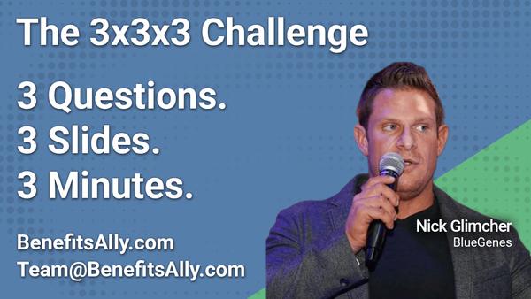 BlueGenes - 3x3x3 Challenge with Nick Glimcher