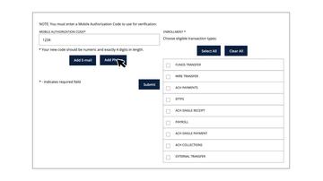 Mobile Authorizations