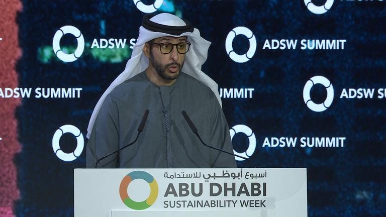 2025 - ADSW - Summit - 15th - 17 - UAE's Role in Accelerating Sustainable Energy Transformation - HE Abdulla Ahmed Balalaa