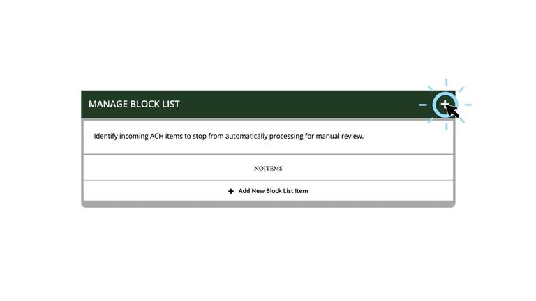 Filters - Block List