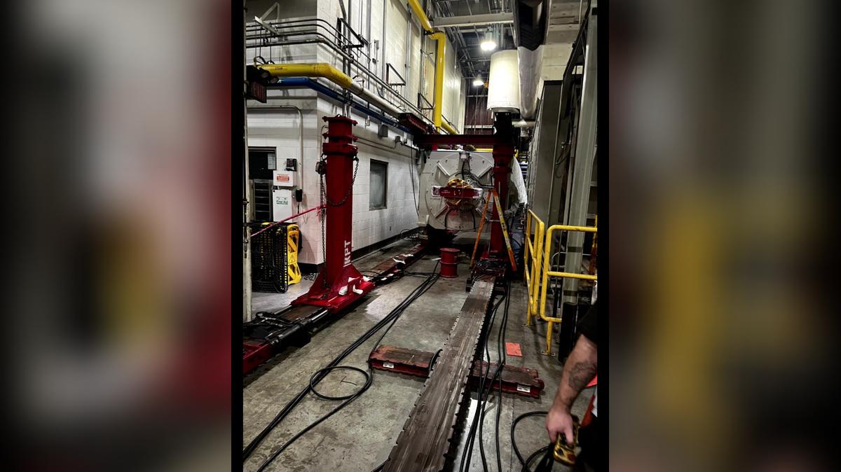Barnhart Replaces University Power Plant Generator