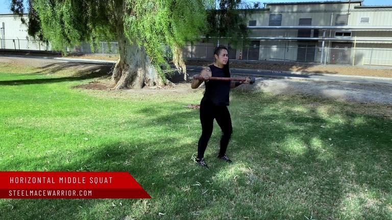Horizontal  Middle Squat