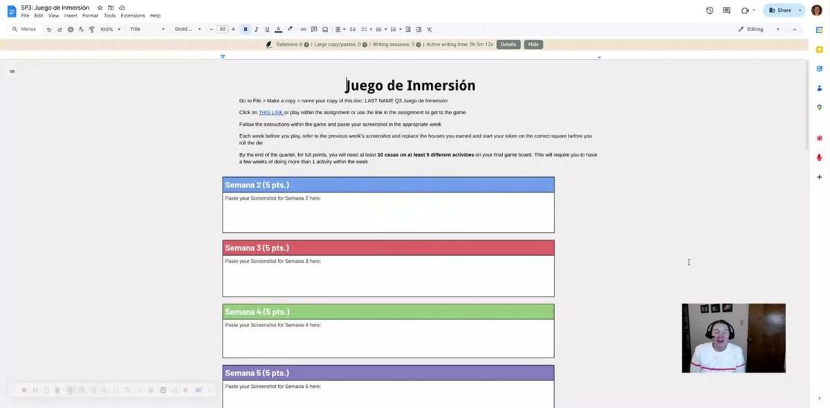 Juego de Inmersión Proyecto Final