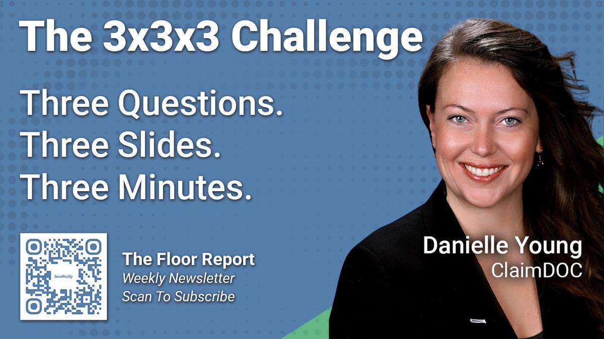 ClaimDOC - 3x3x3 Challenge With Danielle Young