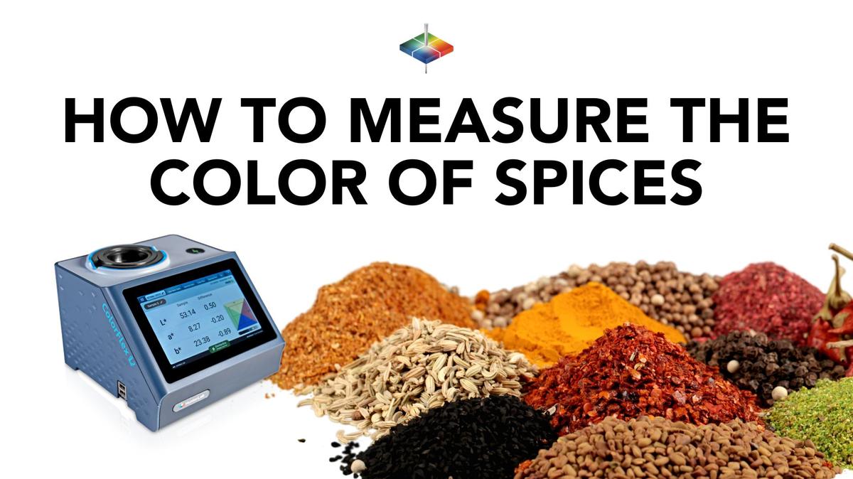 Ensuring Quality: How to Measure the Color of Spices